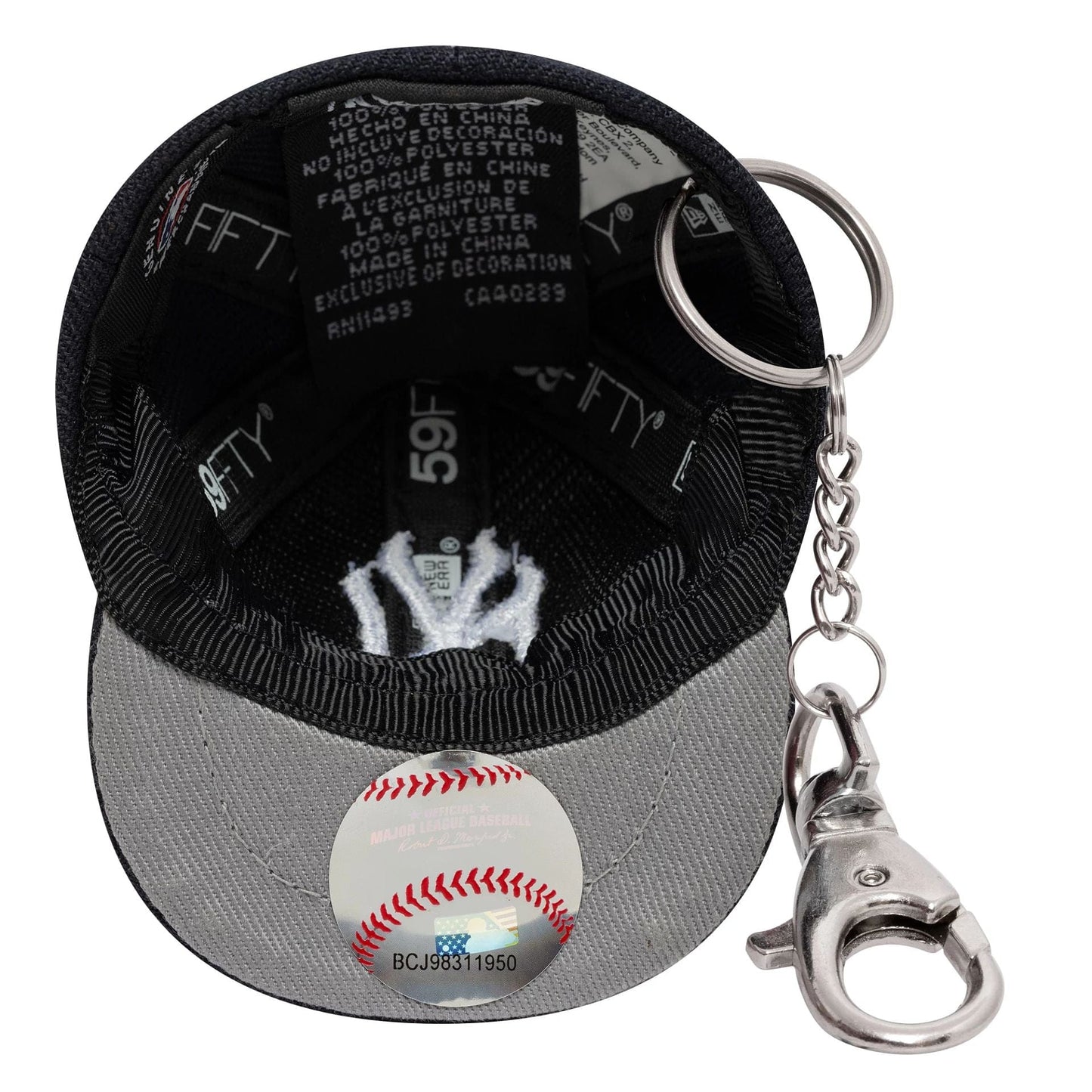 New Era New York Yankees MLB Mini Cap Navy Key Chain
