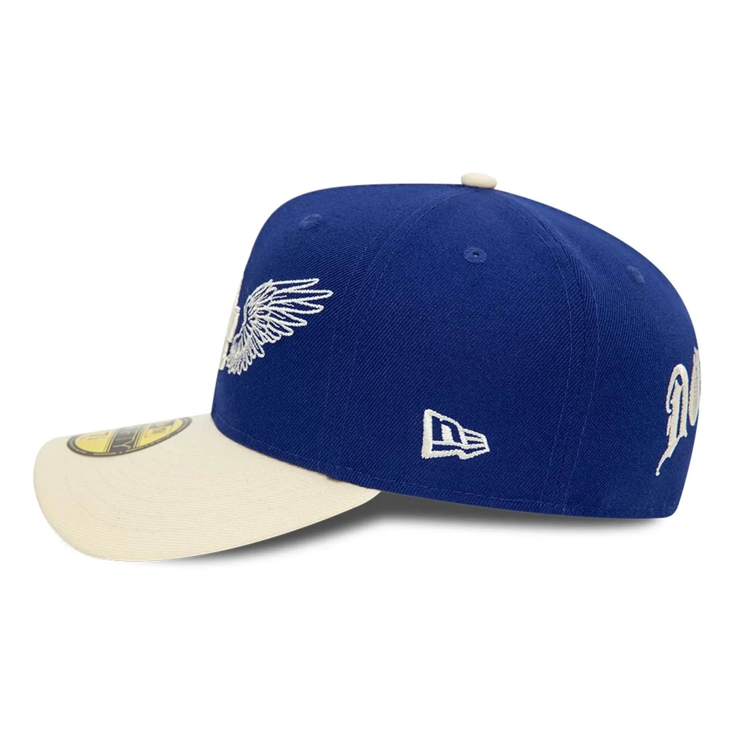 NEW ERA LA Dodgers MLB Team Wings Navy 59FIFTY Fitted Cap