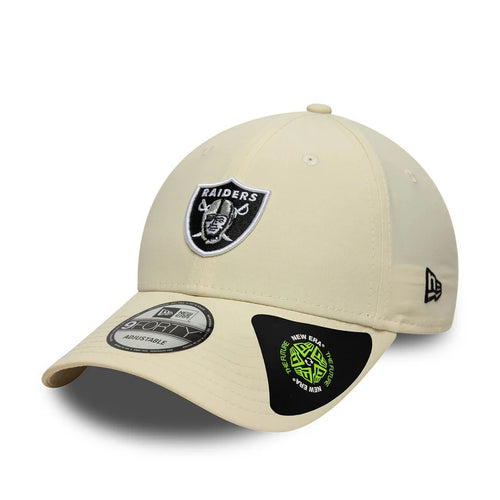 New Era Las Vegas Raiders NFL Recycled Midi Cream 9FORTY Cap