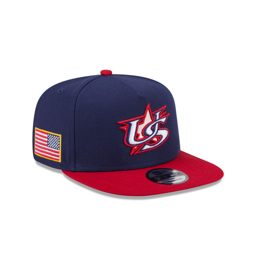 NEW ERA WBC USA 2026 World Baseball Classic 9FIFTY A-Frame Snapback