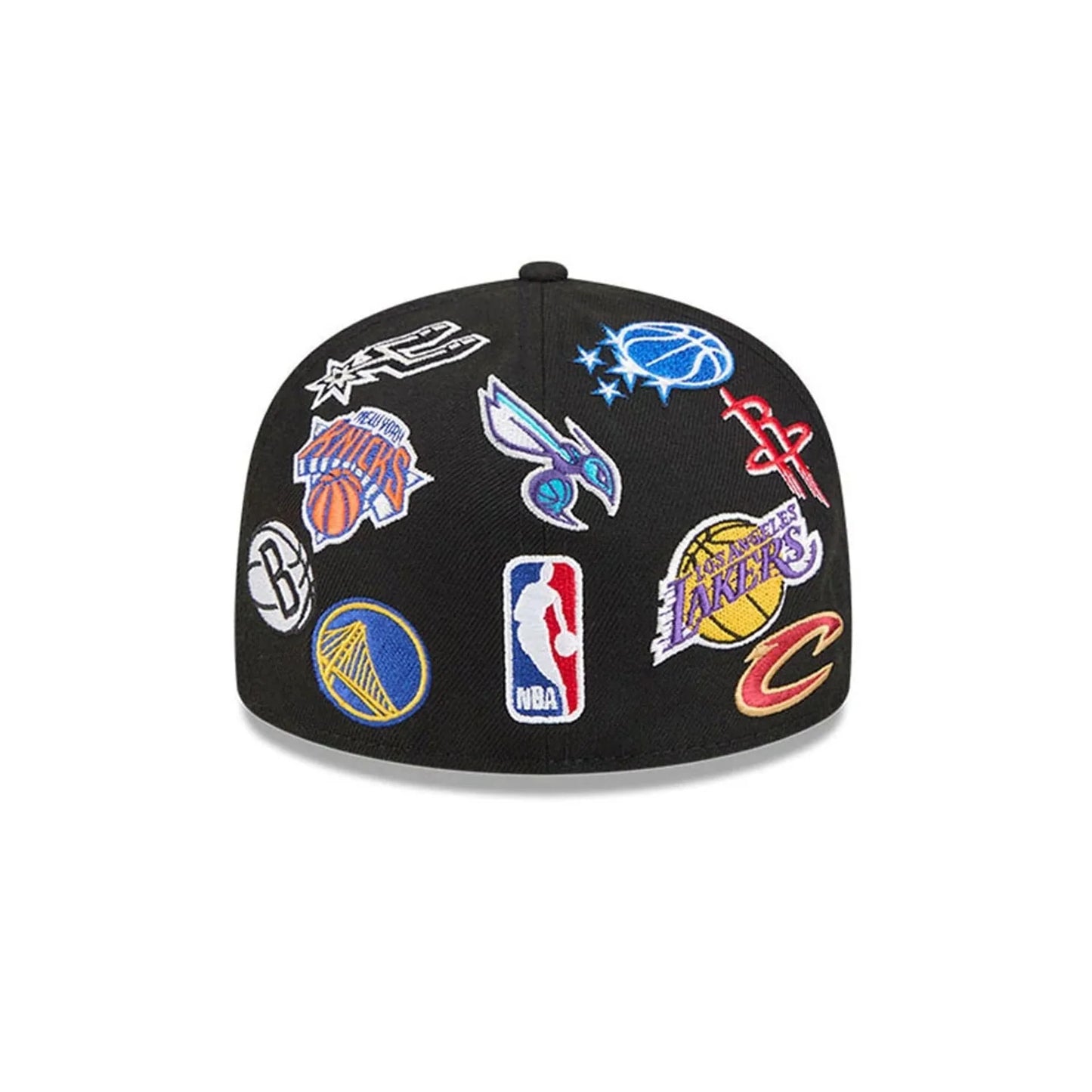 New Era NBA All Over Black 59FIFTY Fitted Cap