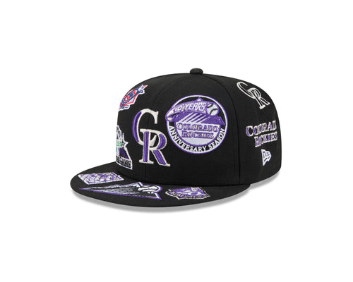 New Era Colorado Rockies MLB All Over Team 59FIFTY Fitted Cap