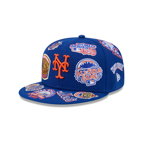 New Era New York Mets MLB All Over Team 59FIFTY Fitted Cap