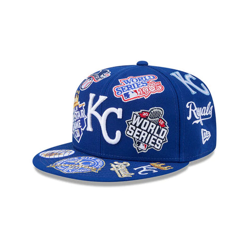 New Era Kansas City Royals MLB All Over Team 59FIFTY Fitted Cap