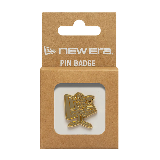 New Era Pin Cartoon Gold Flag New Era Summer
