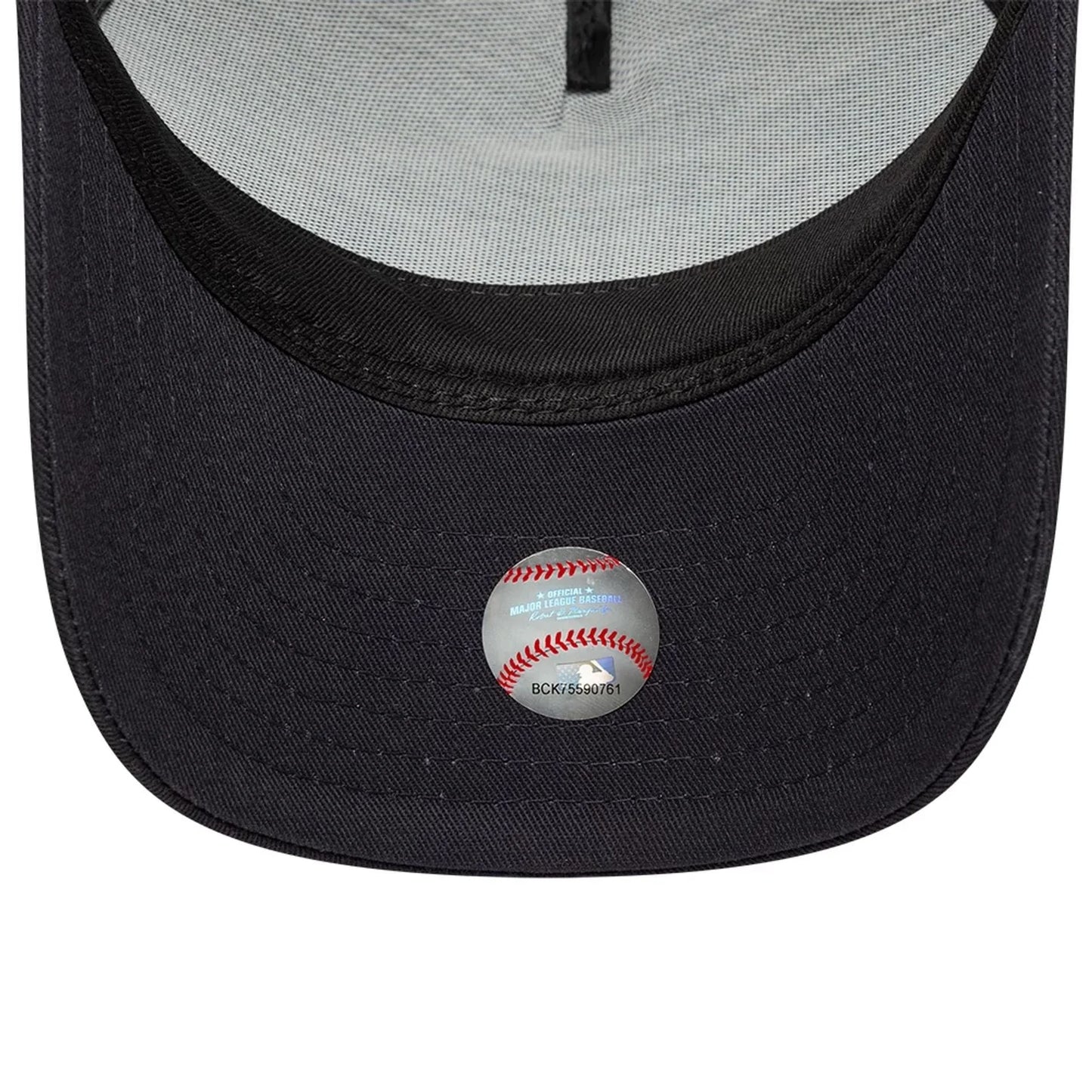 NEW ERA LA Dodgers MLB Patch Navy 9FORTY M-Crown A-Frame Trucker Adjustable Cap