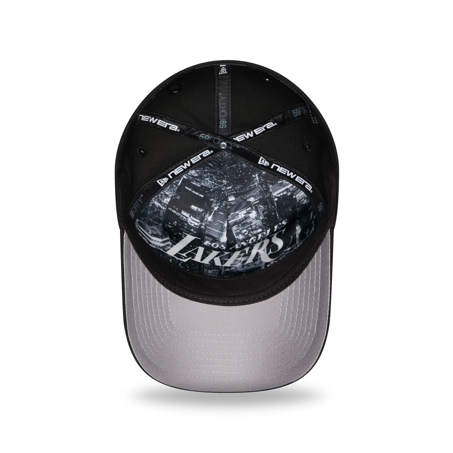 NEW ERA Los Angeles Lakers 2026 Draft Black 59FORTY A-Frame Fitted