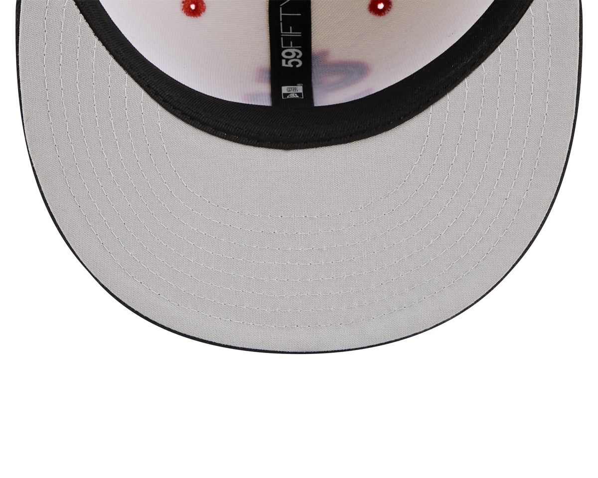 New Era Salt Lake Bees White Theme Nights 59FIFTY Fitted Hat
