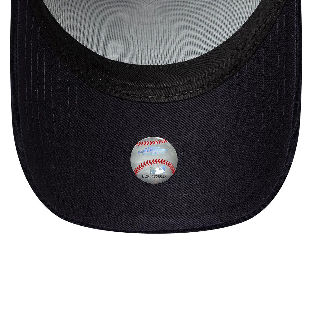NEW ERA New York Yankees MLB Cord Navy 9FORTY A-Frame Trucker Adjustable Cap
