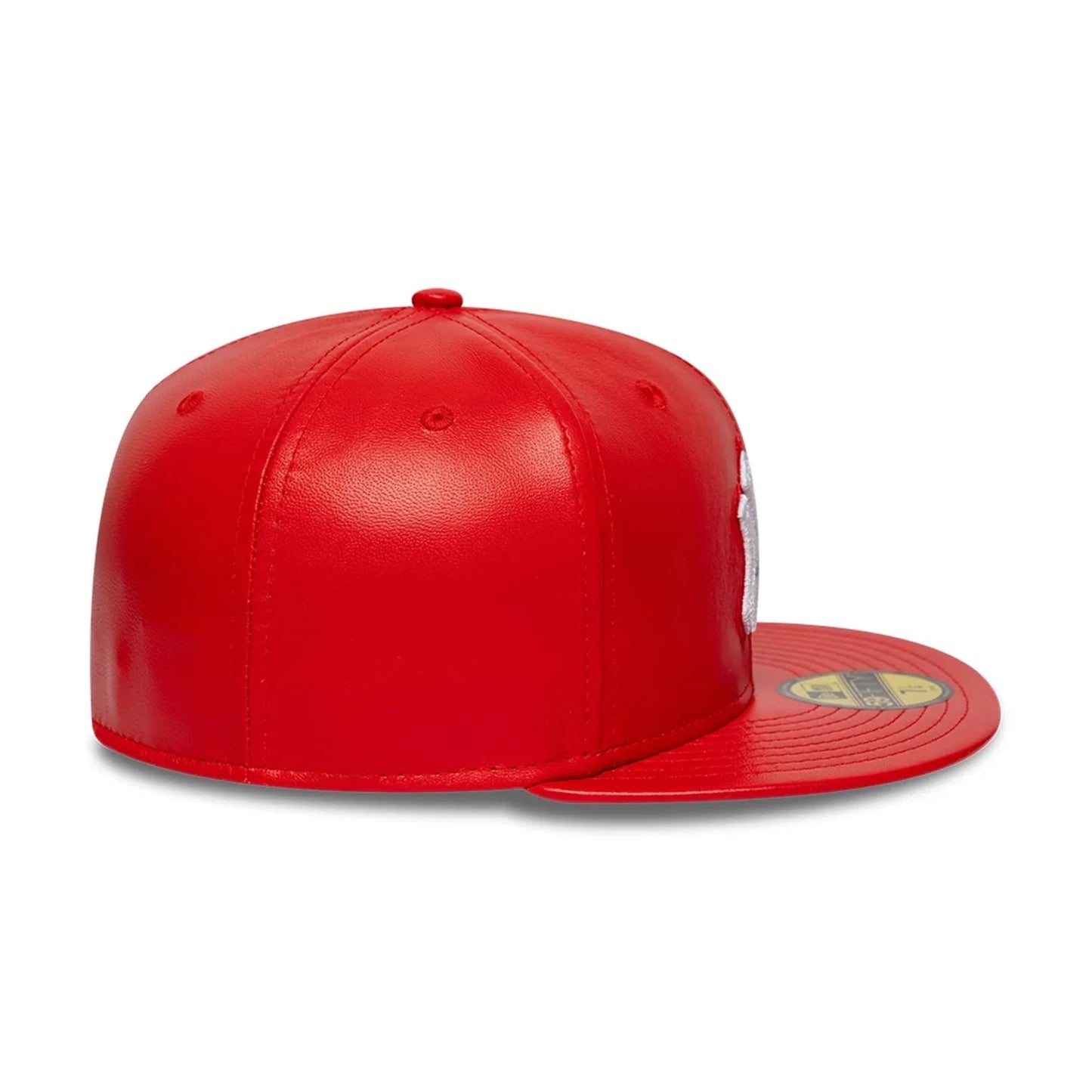 NEW ERA New York Yankees MLB Leather Red 59FIFTY Fitted Cap
