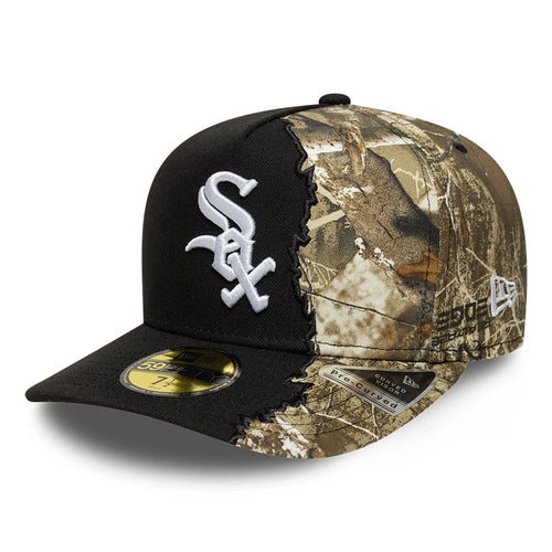 New Era Chicago White Sox MLB Split Realtree Black 59FIFTY A-Frame Fitted Cap