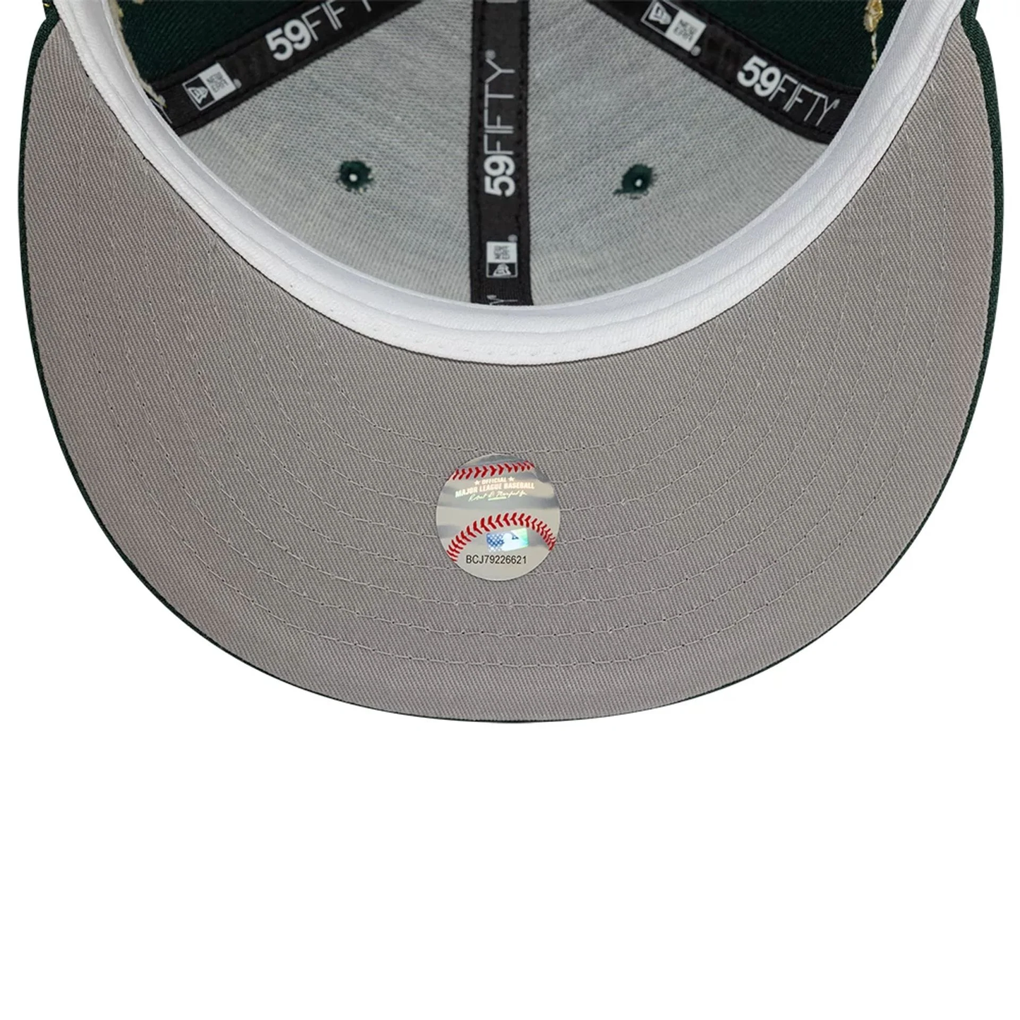 NEW ERA Oakland Athletics MLB Zodiac Dark Green 59FIFTY Fitted Cap