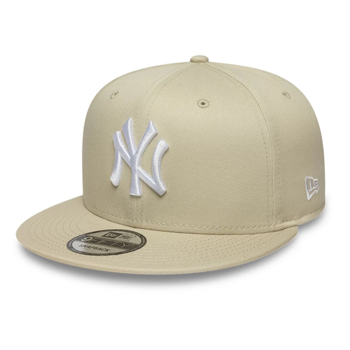 NEW ERA New York Yankees MLB League Essential Light Beige 9FIFTY Snapback Adjustable Cap