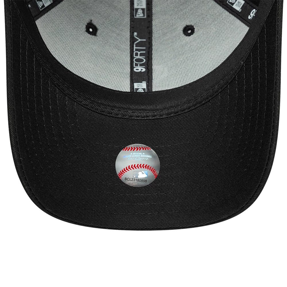 NEW ERA Chicago White Sox MLB Side Script Black 9FORTY M-Crown Adjustable Cap