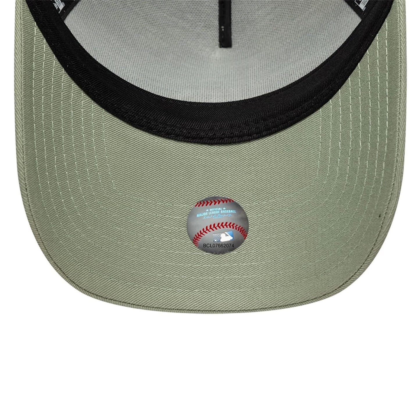 NEW ERA LA Dodgers MLB Outline Pastel Green 9FORTY E-Frame Trucker Adjustable Cap