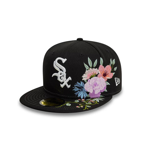 NEW ERA Chicago White Sox MLB Floral Black 59FIFTY Fitted Cap