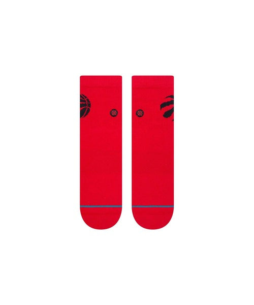 STANCE Toronto Raptors Stripe Quarter Socks