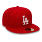 NEW ERA LA Dodgers Essential Red 59FIFTY Cap