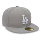 NEW ERA LA Dodgers Essential Grey 59FIFTY Cap