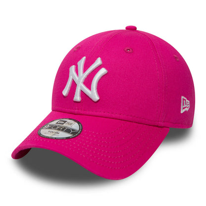 NEW ERA New York Yankees Essential Kids Pink 9FORTY Adjustable Cap