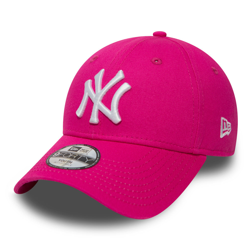 NEW ERA New York Yankees Essential Kids Pink 9FORTY Adjustable Cap
