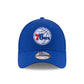 NEW ERA Philadelphia 76ers The League Blue 9FORTY Adjustable Cap