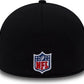 NEW ERA Las Vegas Raiders Shadow Tech Black 39THIRTY Stretch Fit Cap