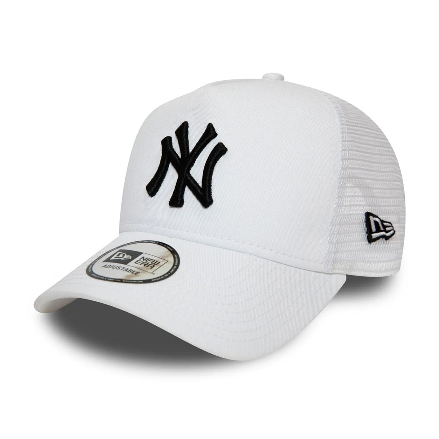 NEW ERA New York Yankees White A-Frame Trucker Cap