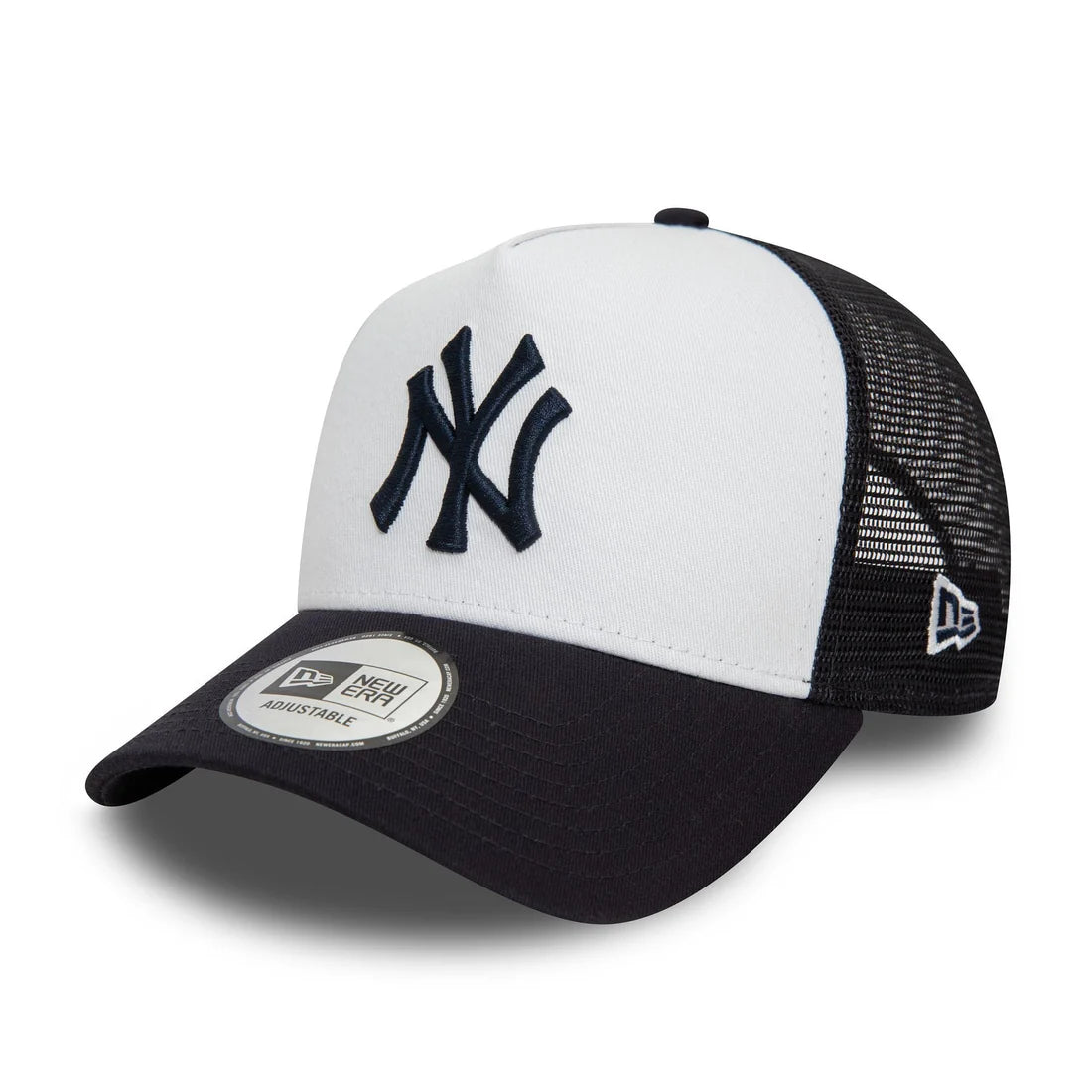 NEW ERA New York Yankees Team Colour White A-Frame Trucker Cap