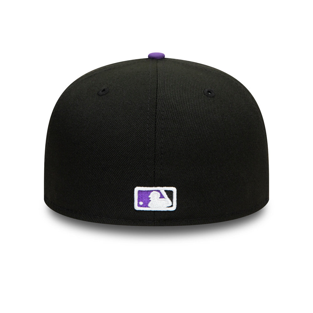 New Era Colorado Rockies Authentic On Field Black 59FIFTY Fitted Cap