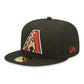 New Era Arizona Diamondbacks Authentic On Field Game Black 59FIFTY Fitted Cap