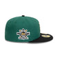 NEW ERA Green New York Mets Visor Clip 59FIFTY Fitted Cap