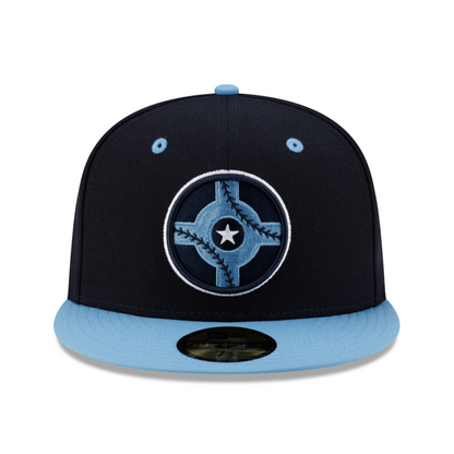 New Era Indianapolis Indians Authentic Collection 59FIFTY Fitted Hat