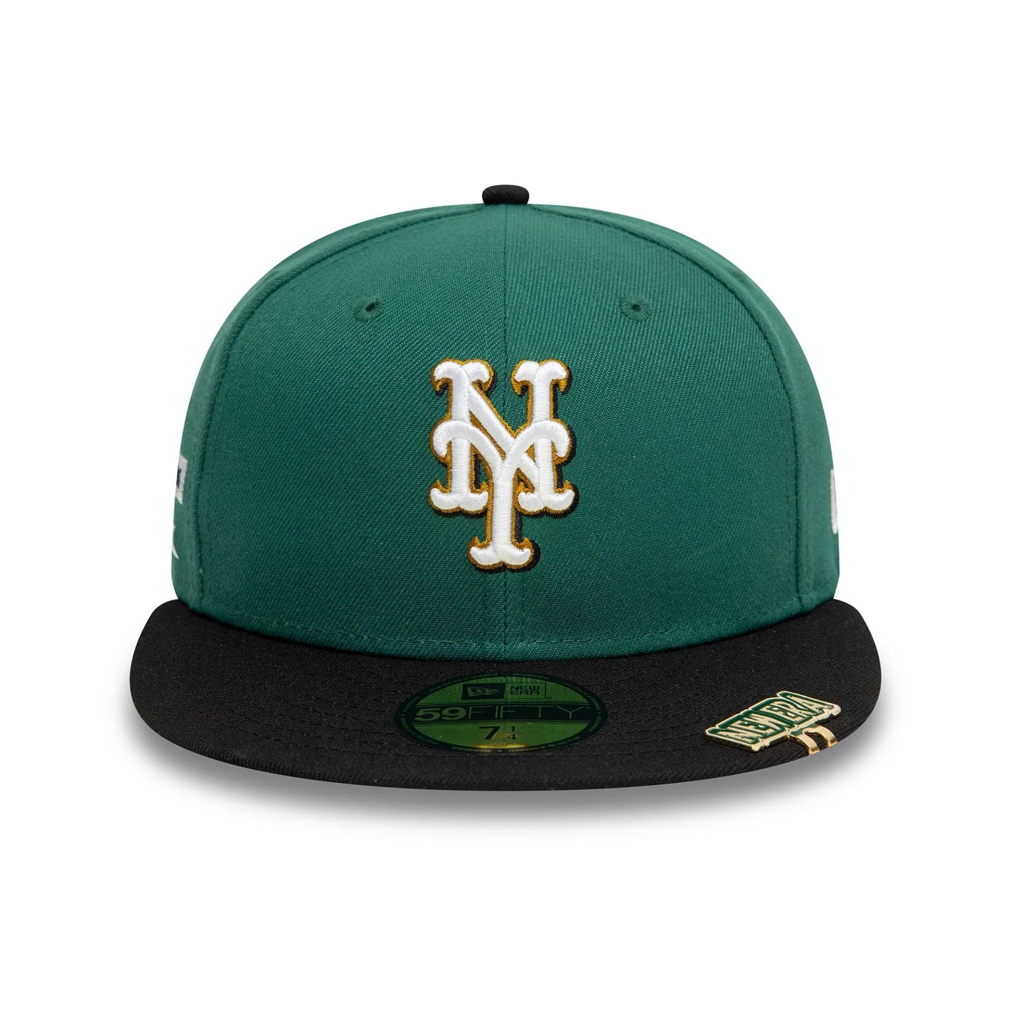 NEW ERA Green New York Mets Visor Clip 59FIFTY Fitted Cap