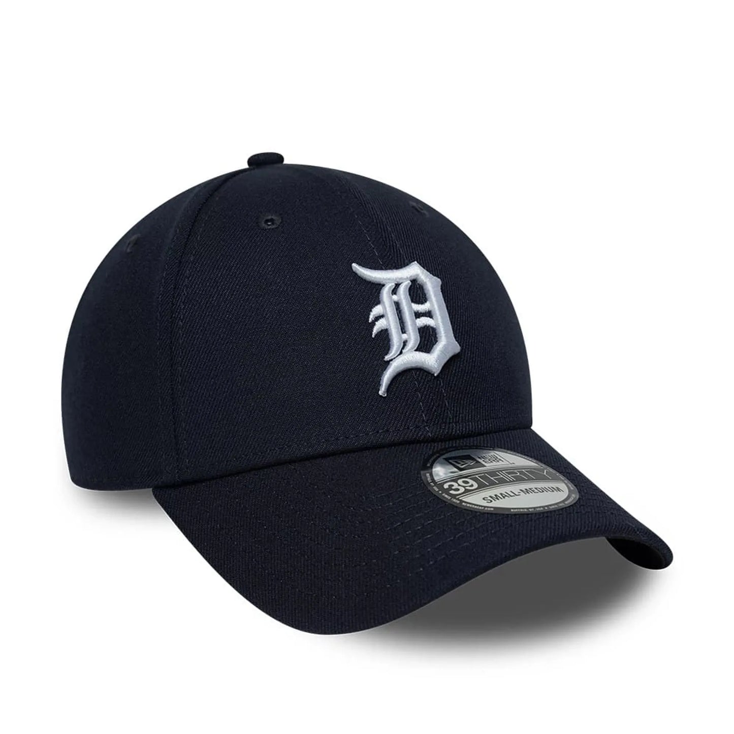 New Era Detroit Tigers  MLB Classic Black 39THIRTY Stretch Fit Cap