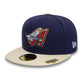 NEW ERA LA Angels Visor Clip Navy 59FIFTY Fitted Cap