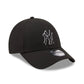 NEW ERA New York Yankees Pop Outline Black 9FORTY Cap