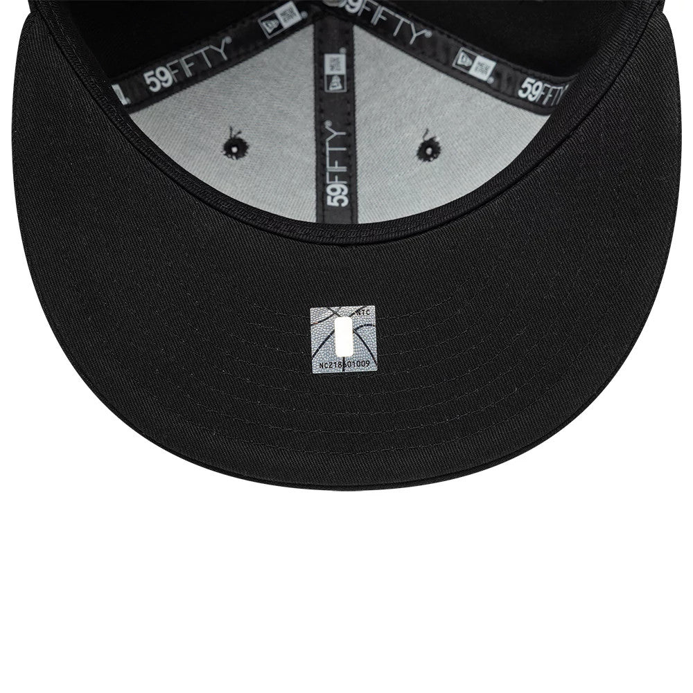 New Era Chicago Bulls NBA Black 59FIFTY Fitted Cap