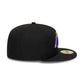 New Era LA Lakers NBA Black 59FIFTY Fitted Cap