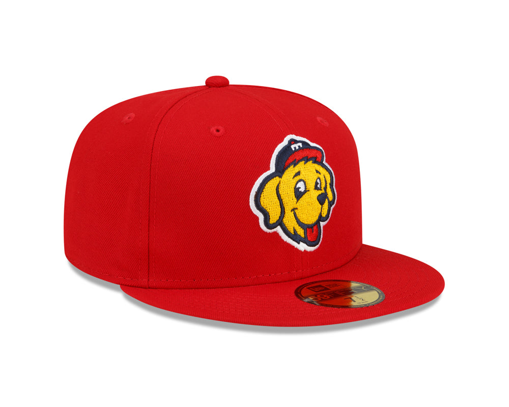 New Era Toledo Mud Hens Red Theme Nights 59FIFTY Fitted Hat