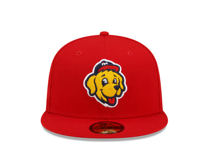New Era Toledo Mud Hens Red Theme Nights 59FIFTY Fitted Hat