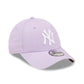 New Era New York Yankees League Essential Purple 9FORTY Adjustable Cap
