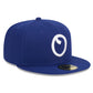 New Era Omaha Storm Chasers Dark Blue Theme Nights 59FIFTY Fitted Hat