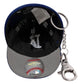New Era LA Dodgers MLB Mini Cap Dark Blue Key Chain