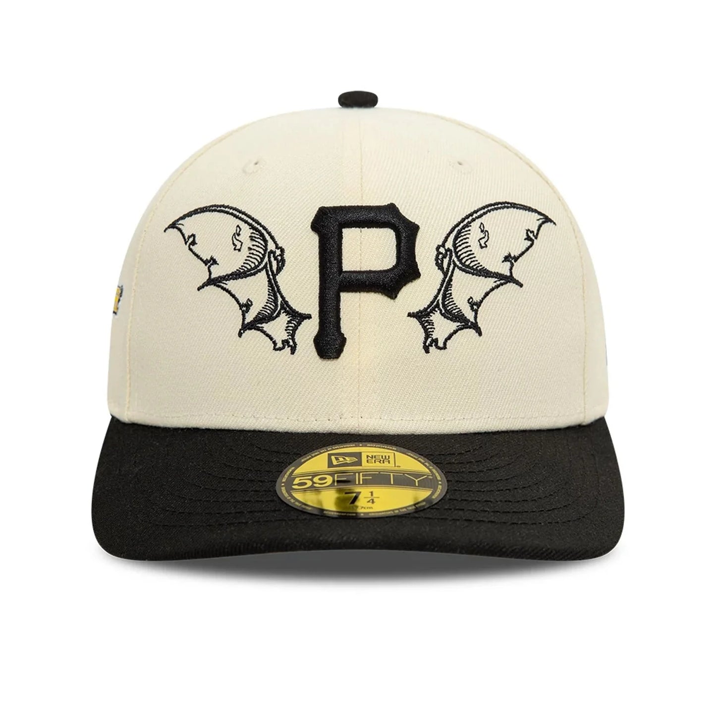 NEW ERA Pittsburgh Pirates MLB Team Wings Light Beige 59FIFTY Fitted Cap
