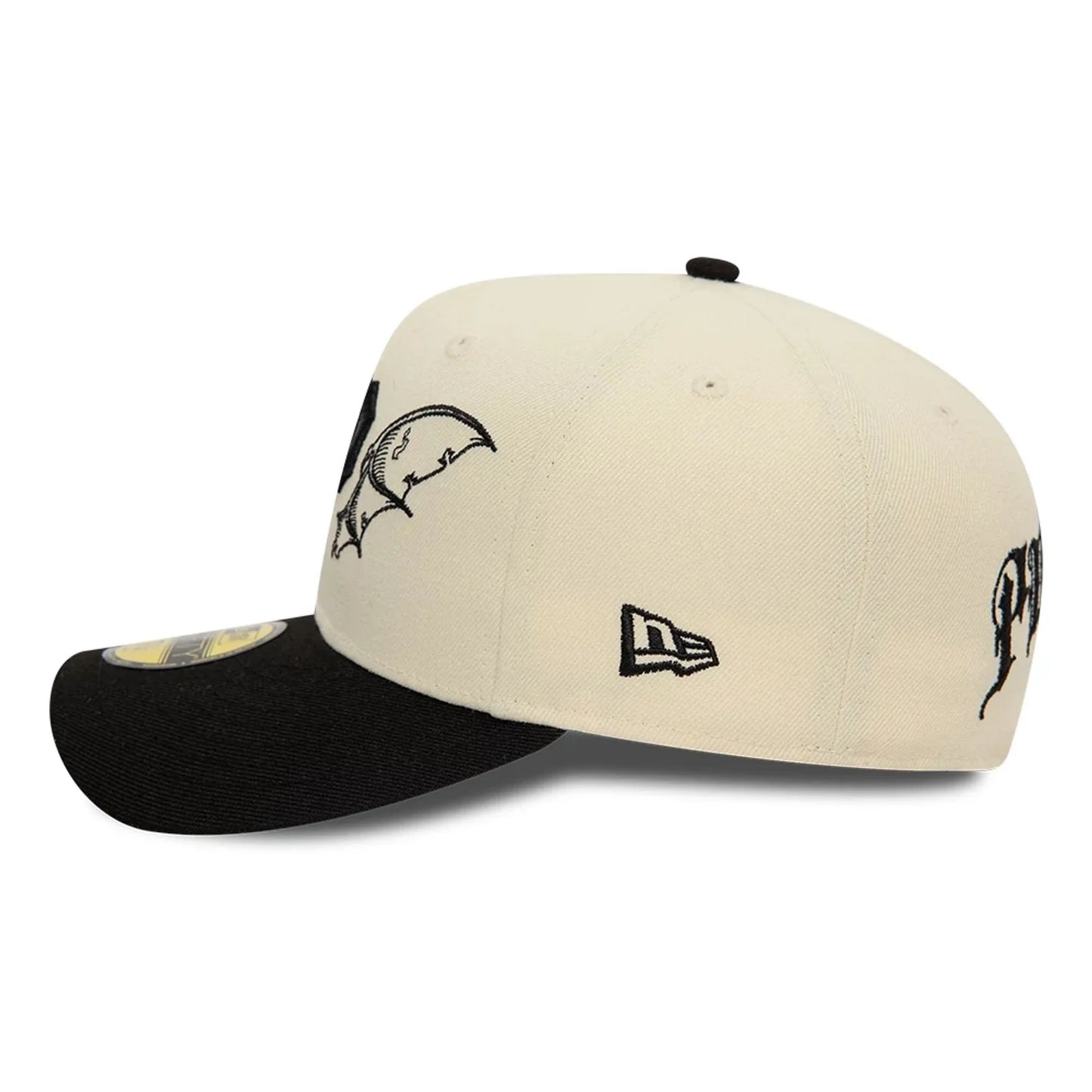 NEW ERA Pittsburgh Pirates MLB Team Wings Light Beige 59FIFTY Fitted Cap