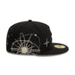 NEW ERA Chicago White Sox MLB Zodiac Black 59FIFTY Fitted Cap