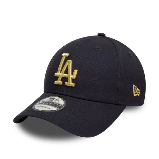 NEW ERA LA Dodgers Metallic Navy 9FORTY Adjustable Cap