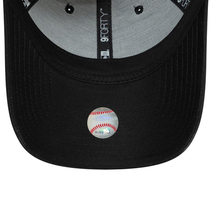 NEW ERA LA Dodgers Team Outline Black 9FORTY Adjustable Cap