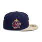 NEW ERA LA Angels Visor Clip Navy 59FIFTY Fitted Cap